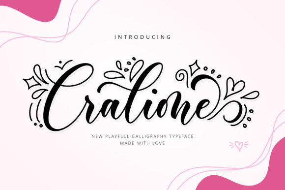 Cralione Script: A Dazzling Font for Your Projects