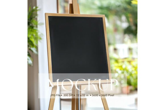 Elegant Welcome Sign & Wedding Sign Mockup_144