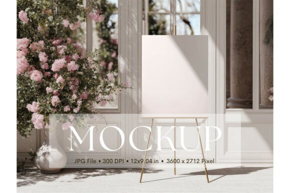 Elevate Your Designs with Welcome Sign, Wedding Sign Mockup_1
