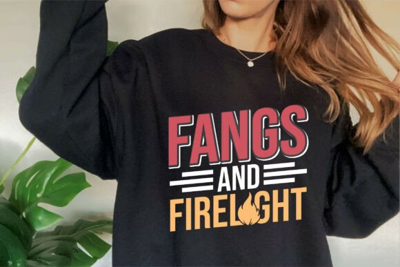 Explore Fangs and Firelight: A Premium Digital Design Template