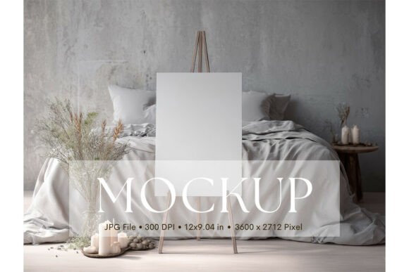 Stylish Wedding Sign Mockup for Your Designs
