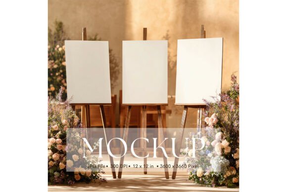Welcome Sign Mockup: Showcase Your Artwork Beautifully