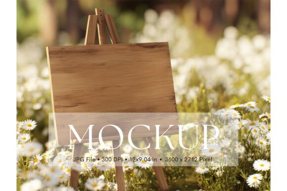 Welcome Sign Wedding Mockup for Your Artwork