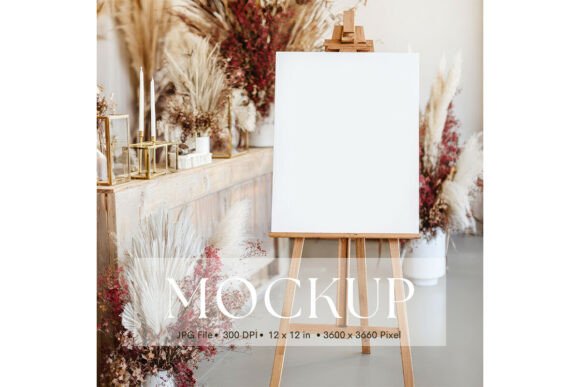 Welcome Sign, Wedding Sign Mockup_145