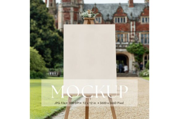 Welcome Sign, Wedding Sign Mockup_160
