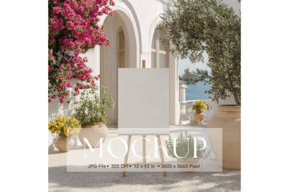 Welcome Sign, Wedding Sign Mockup_167: A Clean Showcase