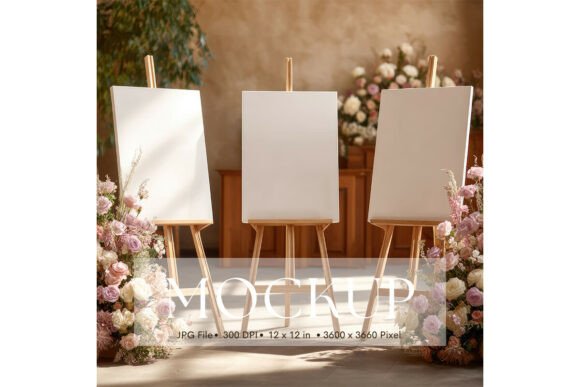 Welcome Sign, Wedding Sign Mockup_177