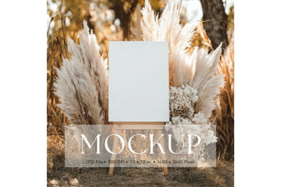 Welcome Sign, Wedding Sign Mockup_184