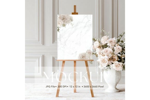Welcome Sign, Wedding Sign Mockup_194: A Design Asset