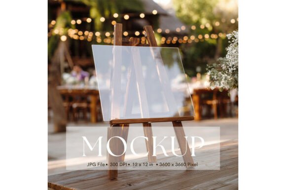 Welcome Sign, Wedding Sign Mockup_197