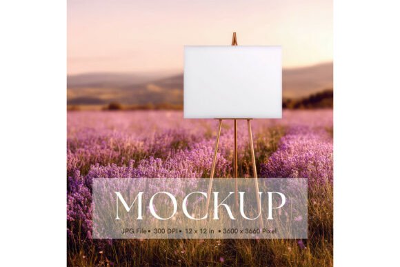 Welcome Sign, Wedding Sign Mockup_205: A Clean Canvas for Your Creativity