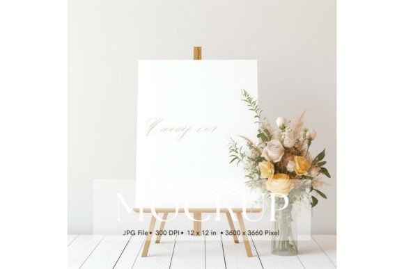 Welcome Sign, Wedding Sign Mockup_223