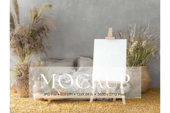 Welcome Sign, Wedding Sign Mockup_28: A Clean Canvas for Your Art