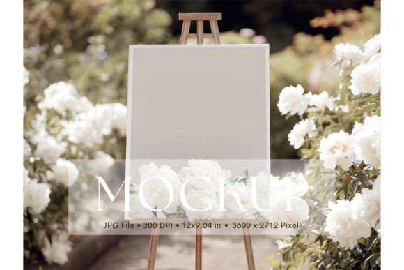 Welcome Sign, Wedding Sign Mockup_40