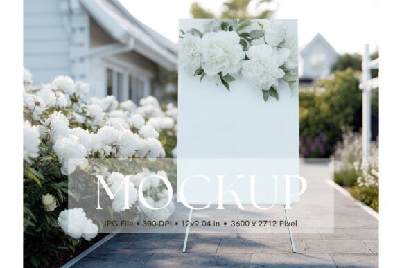 Welcome Sign, Wedding Sign Mockup_41