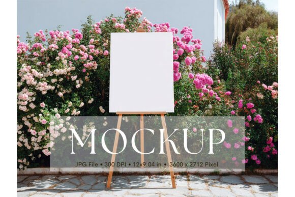 Welcome Sign, Wedding Sign Mockup_57